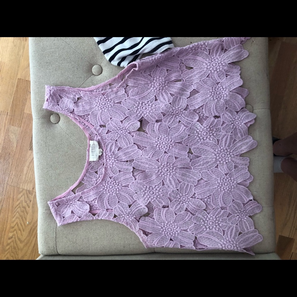 L.A. Hearts Flora Crop Top